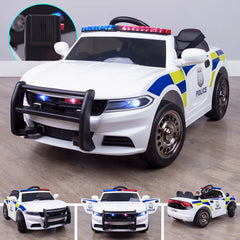 police ride on car